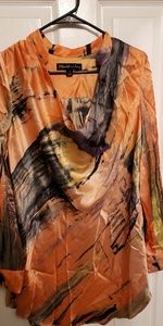 Elizabeth and James Satin blouse